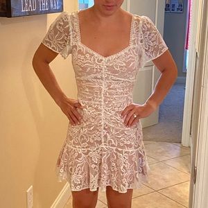 ASTR the label. White Lace Mini